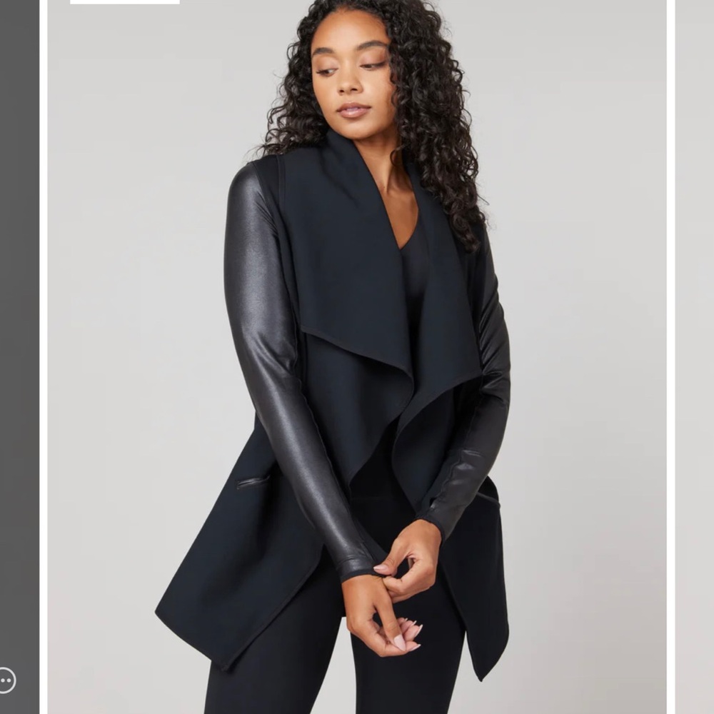 Spanx Drape Front Jacket size small
